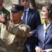 U.S. Department of State Charge d'affairs, Nancy VanHorn visits U.S. Army and Albanian Armed Forces Soldiers in the field