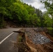 Storm damage from Hurricane Helene near Lake Tahoma