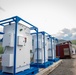 Temporary water treatment facility at Burnett reservoir