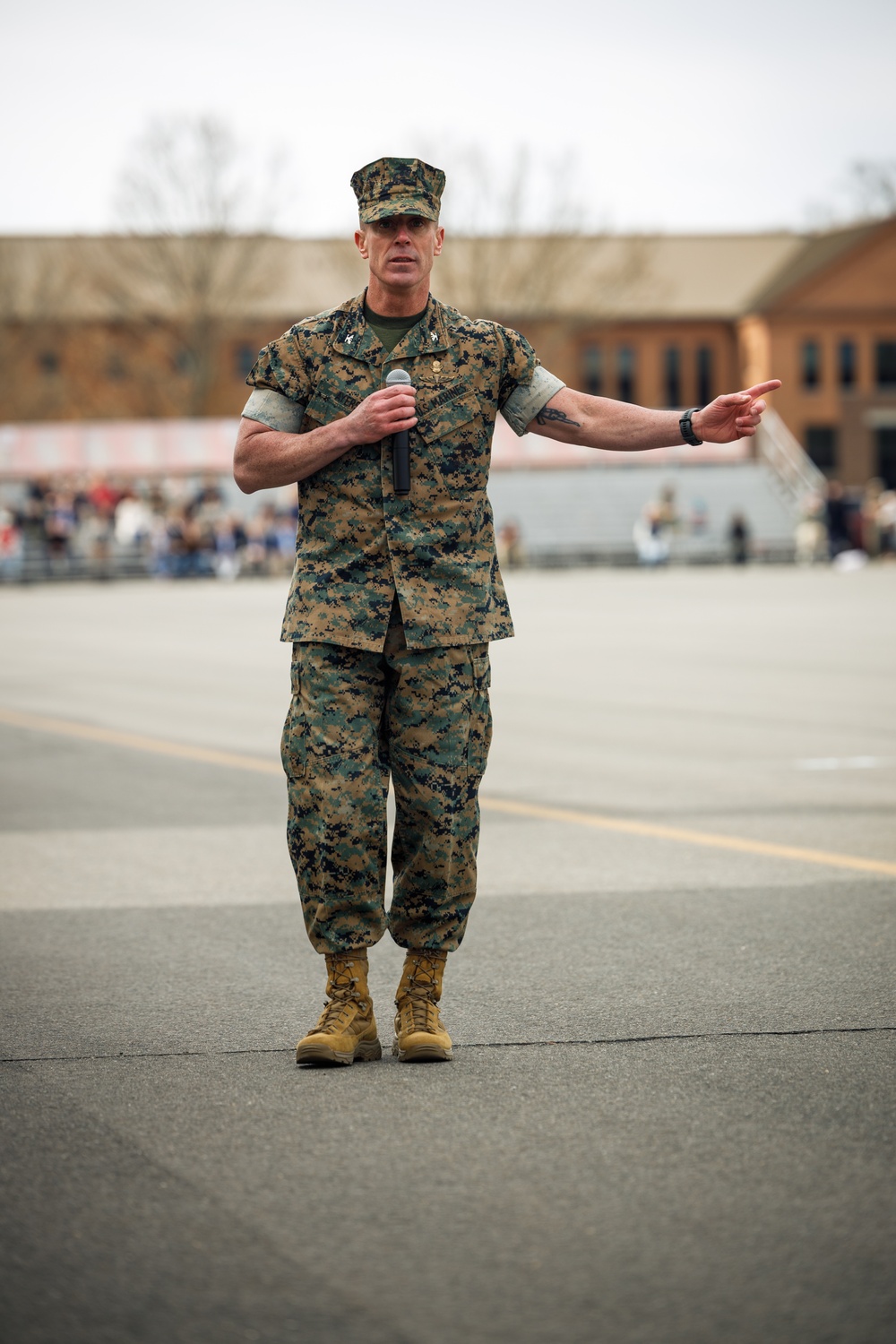 Officer Candidate School Graduation Ceremony of Company A and D