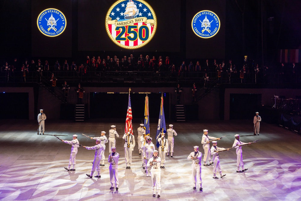 Adm. Caudle Attends 2025 Virginia International Tattoo Festival