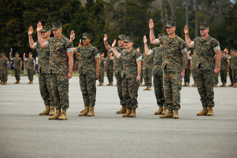 Officer Candidate School Graduation Ceremony of Company A and D