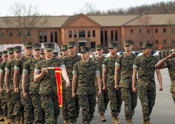 Officer Candidate School Graduation Ceremony of Company A and D