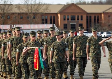 Officer Candidate School Graduation Ceremony of Company A and D