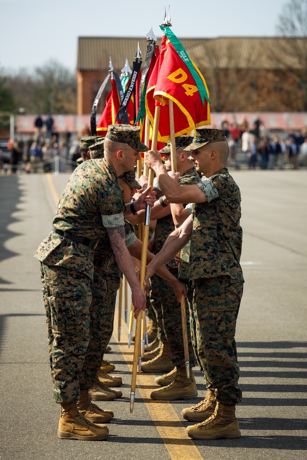 Officer Candidate School Graduation Ceremony of Company A and D