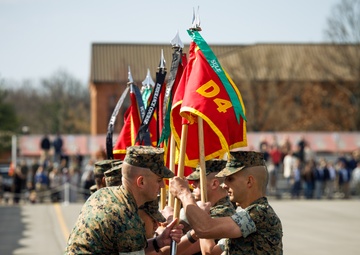 Officer Candidate School Graduation Ceremony of Company A and D