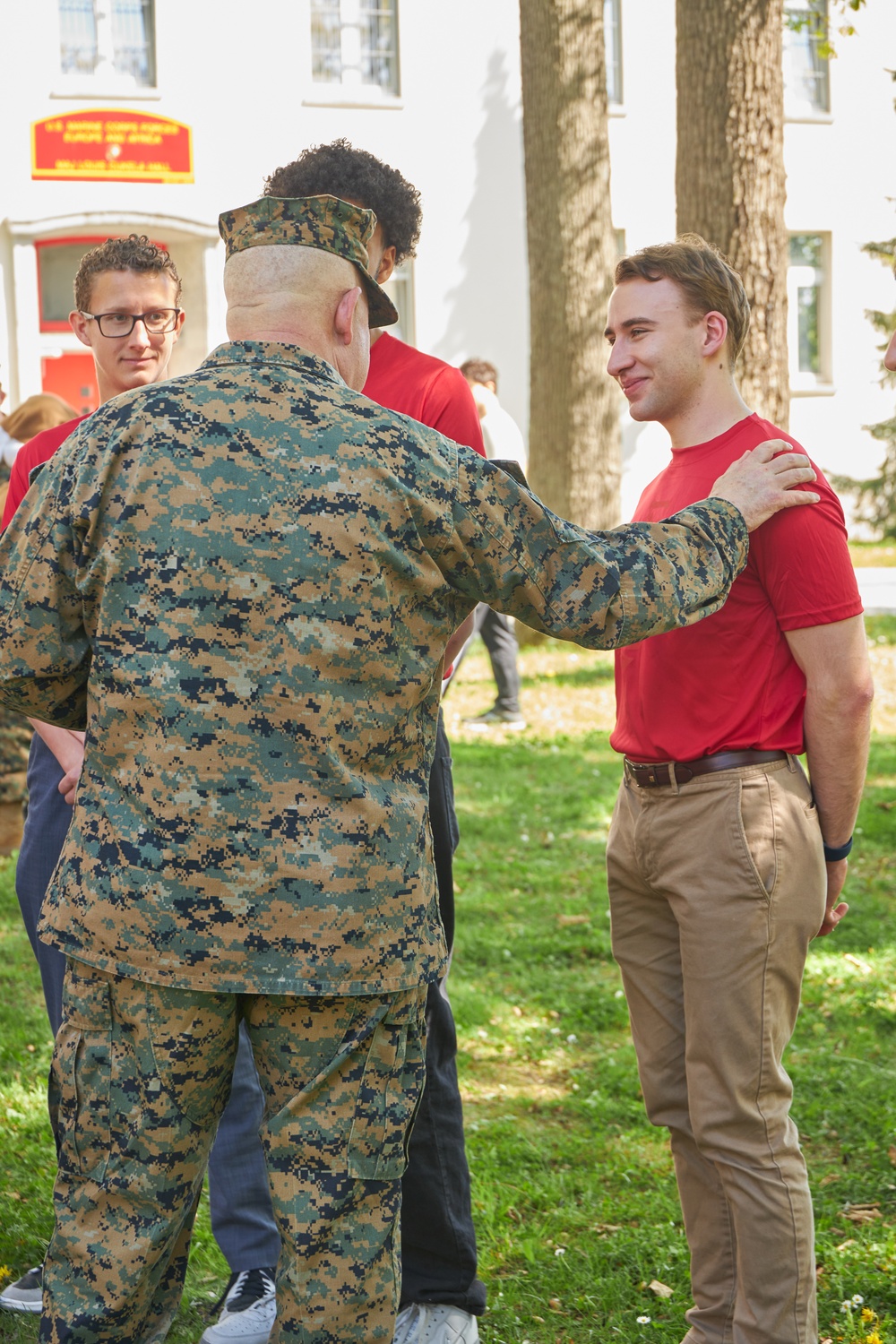 Maj. Gen. Sofge swears in RSS Europe Poolees