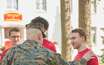 Maj. Gen. Sofge swears in RSS Europe Poolees
