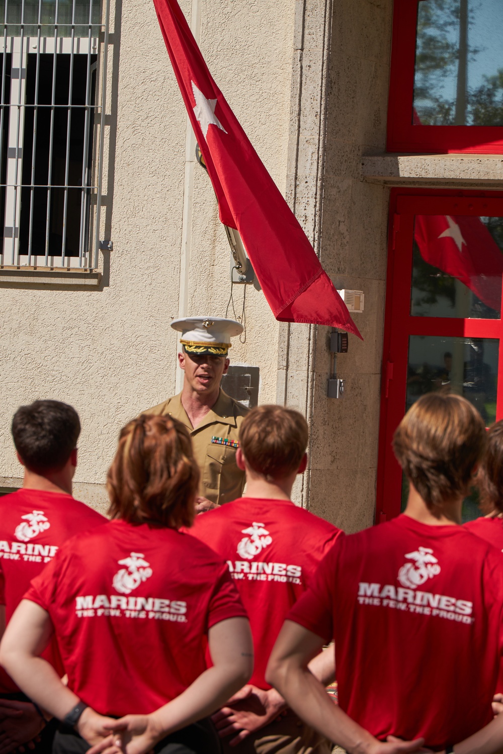 Maj. Gen. Sofge swears in RSS Europe Poolees