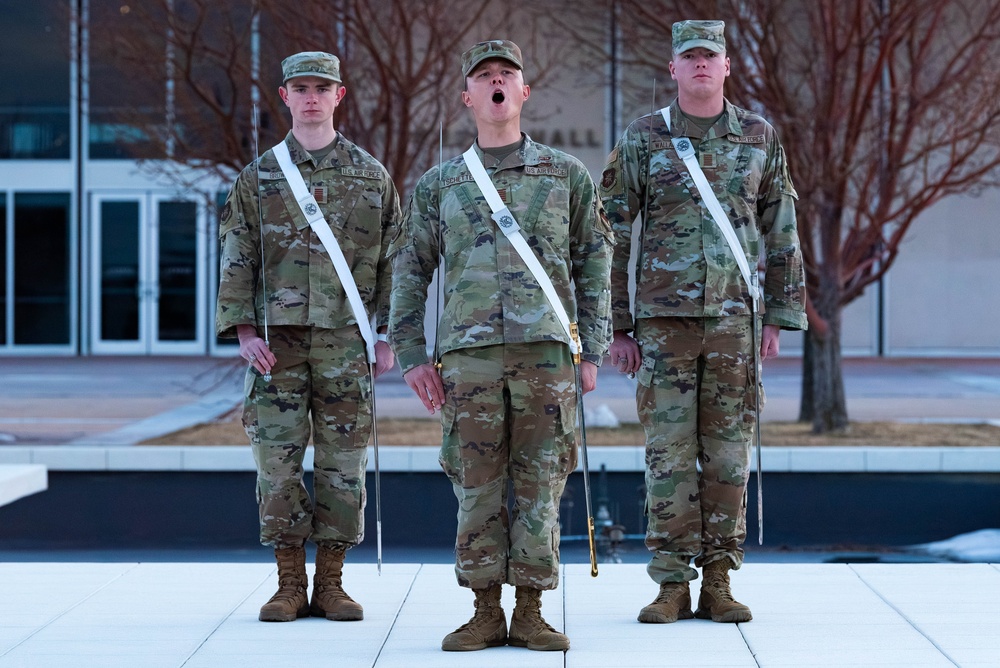 Cadet Wing commander promotes warrior ethos