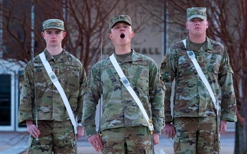 Cadet Wing commander promotes warrior ethos