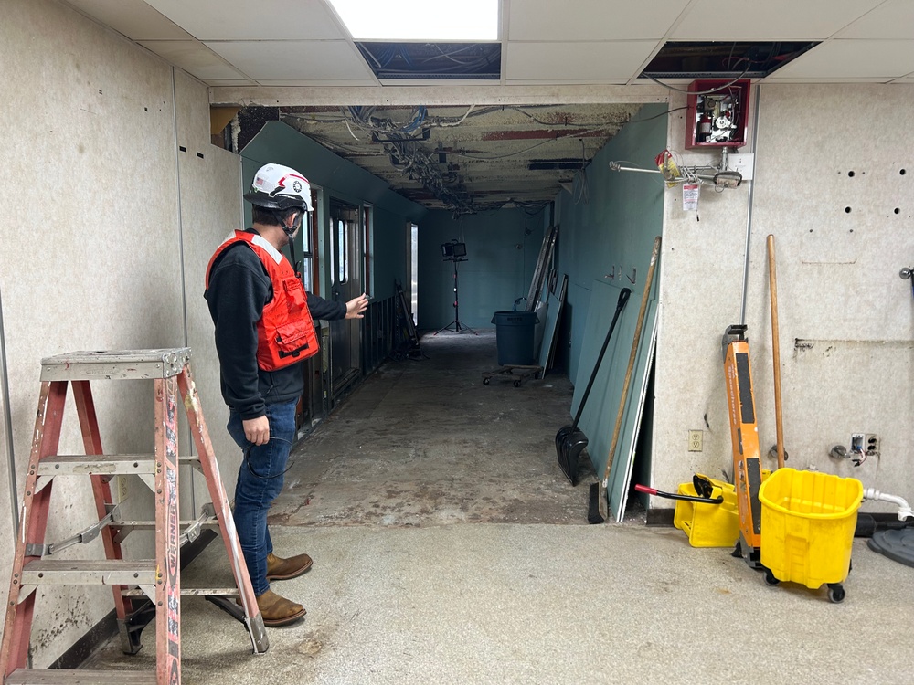 Dredge Potter maintenance upgrade and remodel of the kitchen galley.