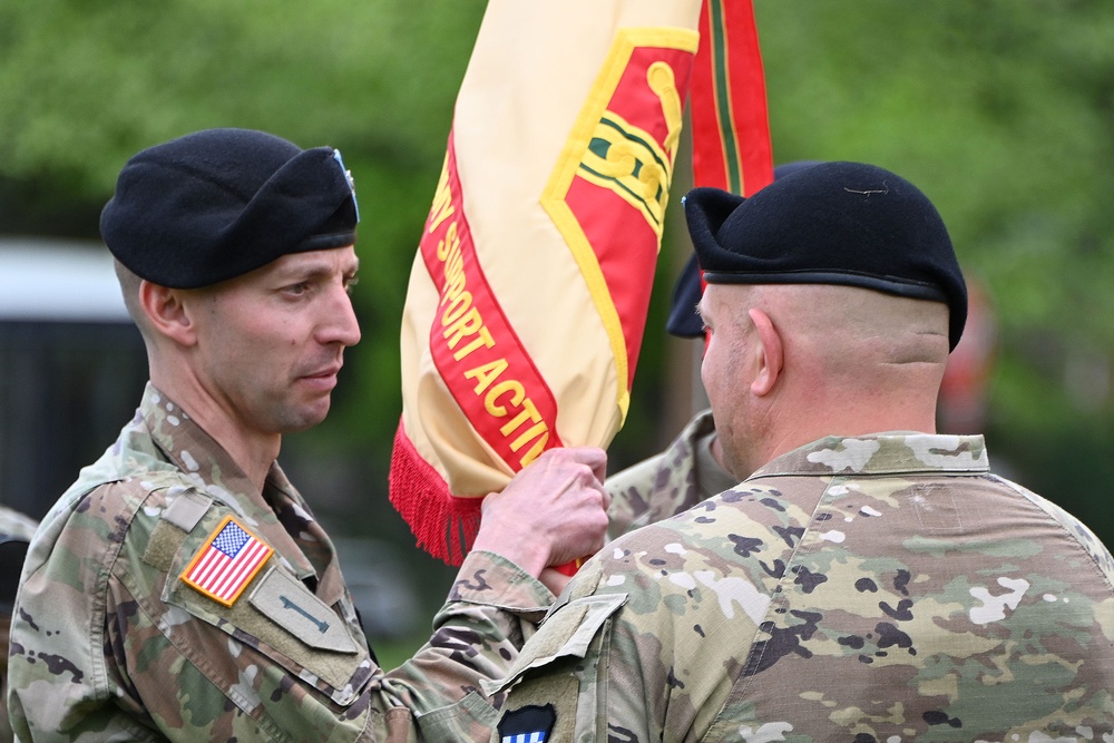 Joint Base McGuire-Dix-Lakehurst (USASA) Change of Responsibility ceremony on 2 MAY 2025.