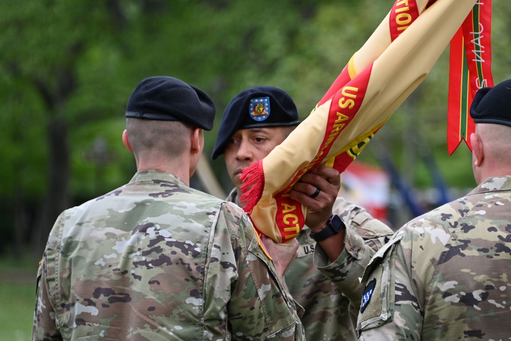 Joint Base McGuire-Dix-Lakehurst (USASA) Change of Responsibility ceremony on 2 MAY 2025.