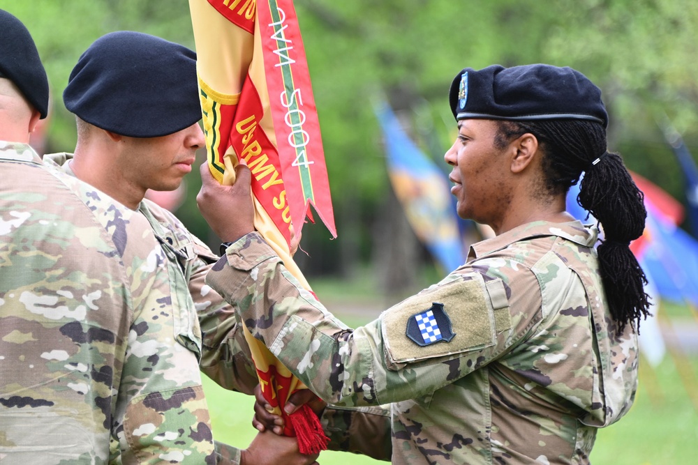 Joint Base McGuire-Dix-Lakehurst (USASA) Change of Responsibility ceremony on 2 MAY 2025.