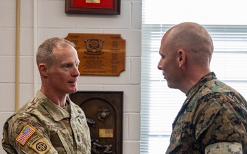 U.S. Army Drill Sergeant Academy visits MCRD Parris Island