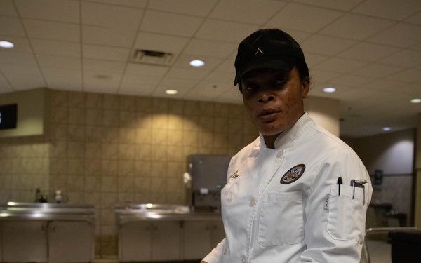 Culinary Specialists Prepare for Army Birthday Cake Competition