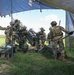 2CR Soldiers conduct Table VI qualification on an M777A2 medium towed Howitzer