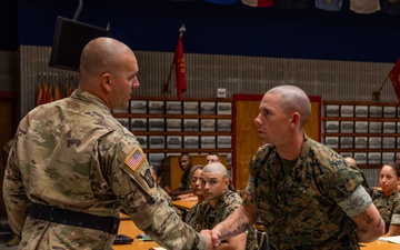 U.S. Army Drill Sergeant Academy visits MCRD Parris Island