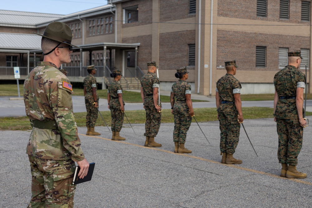 U.S. Army Drill Sergeant Academy visits MCRD Parris Island