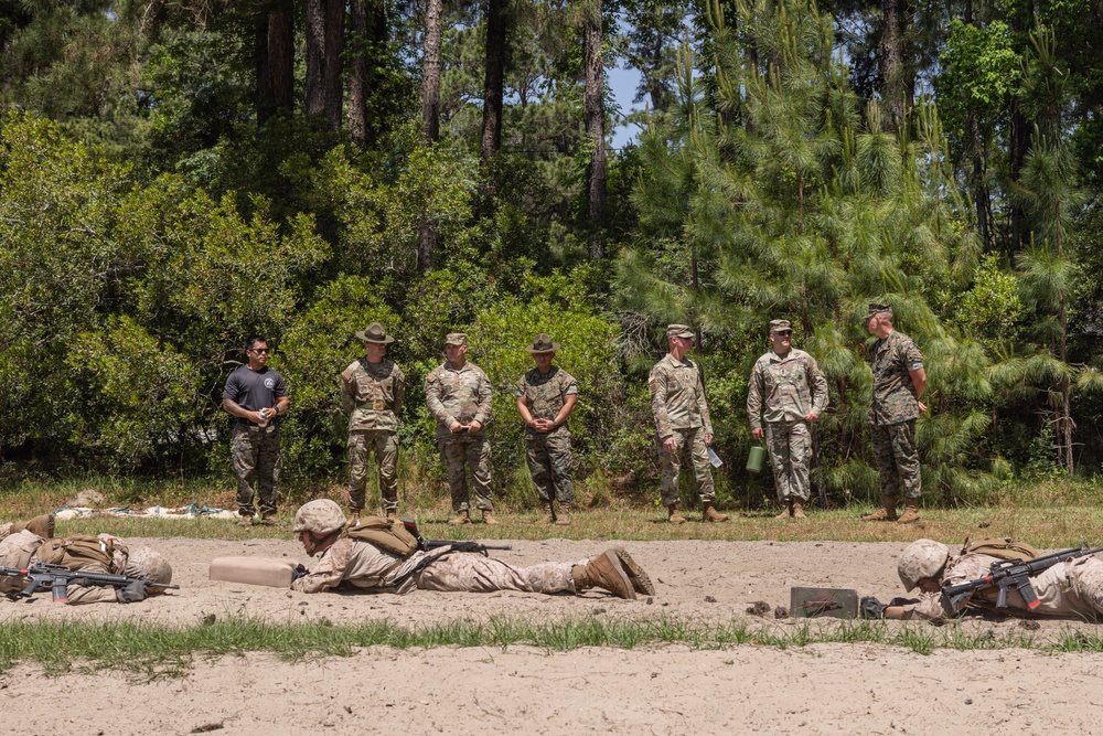 U.S. Army Drill Sergeant Academy visits MCRD Parris Island