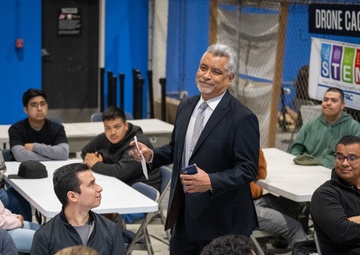 Oxnard College Students Learn About Naval Internships, More During Visit to Fathomwerx Lab