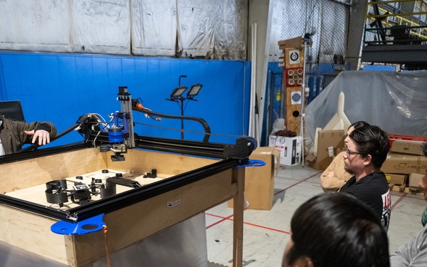 Oxnard College Students Learn About Naval Internships, More During Visit to Fathomwerx Lab