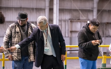 Oxnard College Students Learn About Naval Internships, More During Visit to Fathomwerx Lab
