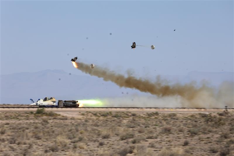 T-7A Red Hawk Completes Successful Escape System Sled Test