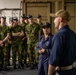 His Majesty The King’s Guard 3rd Company Tours USS Iwo Jima