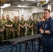 His Majesty The King’s Guard 3rd Company Tours USS Iwo Jima