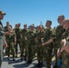 His Majesty The King’s Guard 3rd Company Tours USS Iwo Jima