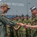 His Majesty The King’s Guard 3rd Company Tours USS Iwo Jima