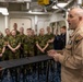 His Majesty The King’s Guard 3rd Company Tours USS Iwo Jima