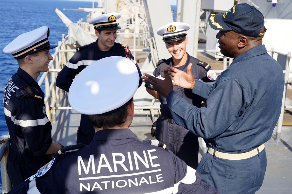 U.S. and French Navy Participate in Exercise Chesapeake 25