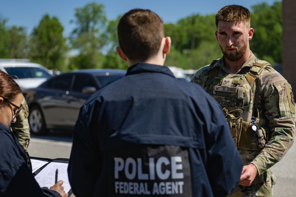 Joint Base Andrews complete a Combat Readiness Inspection