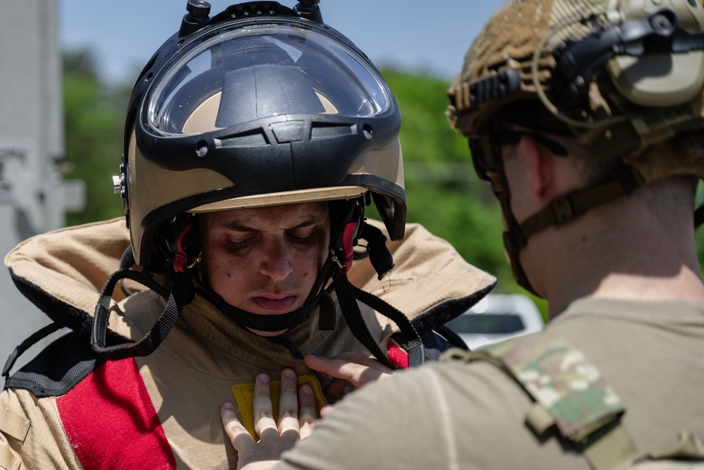 Joint Base Andrews complete a Combat Readiness Inspection