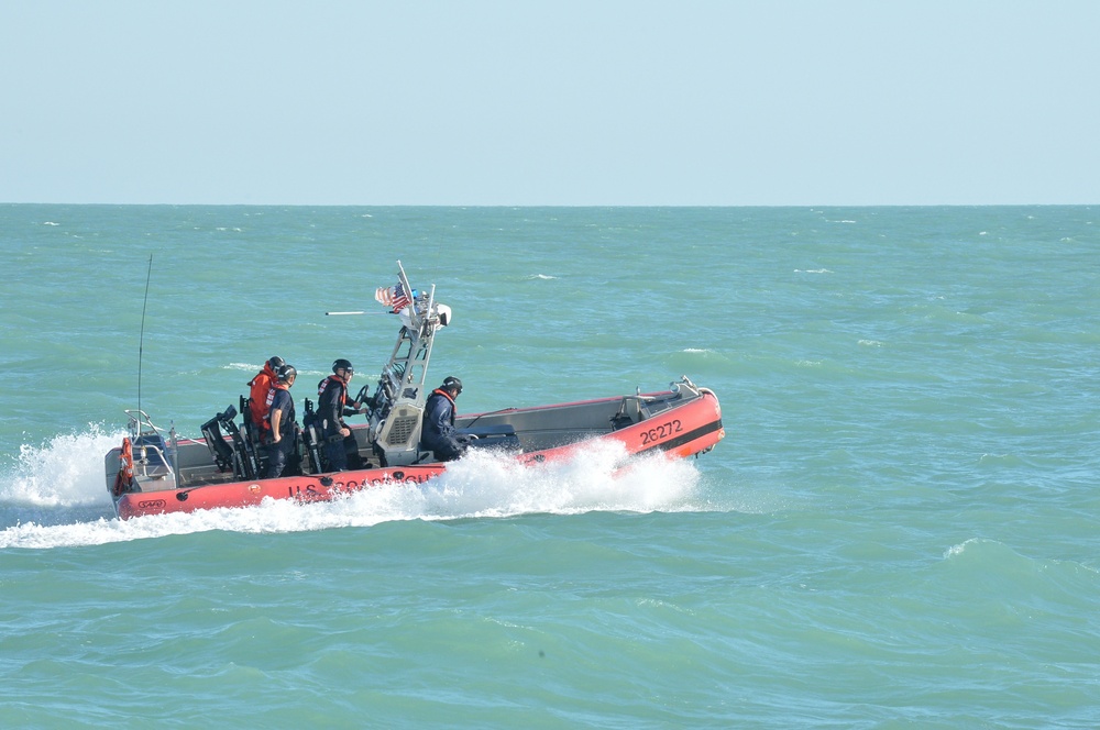 Coast Guard Cutter Alert conducts patrol to counter illegal fishing in Gulf of America