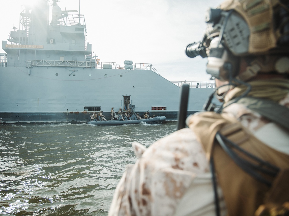22nd MEU | Maritime Special Purpose Force Conducts VBSS