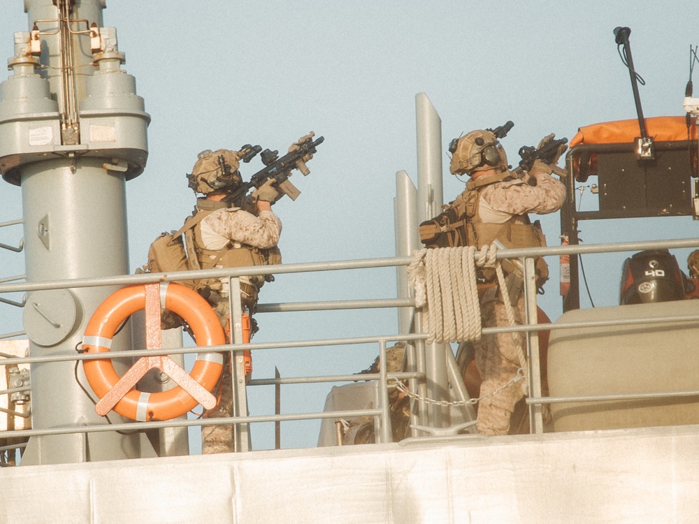 22nd MEU | Maritime Special Purpose Force Conducts VBSS