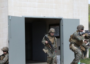 U.S. Marines Train at Combined Arms Collective Training Facility