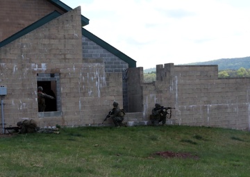U.S. Marines Train at Combined Arms Collective Training Facility