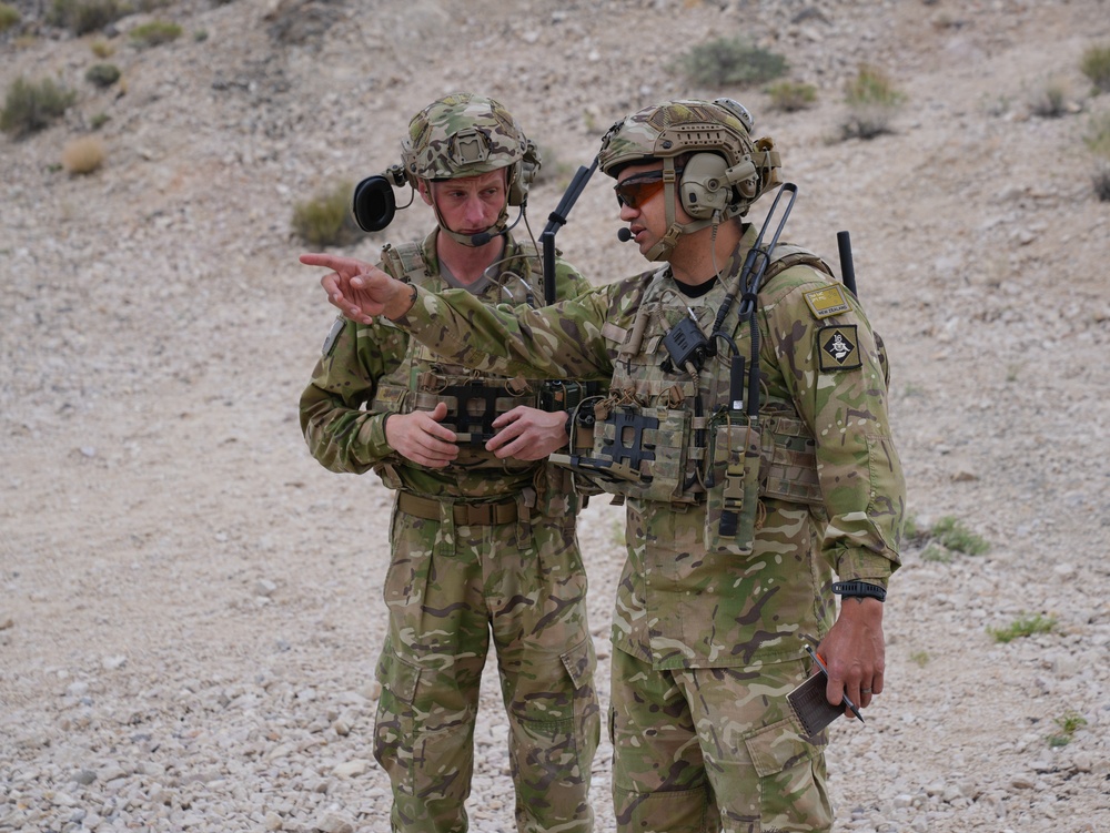 New Zealand JTACs train with 422nd Test and Evaluation Squadron TACPs