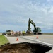 Indiana National Guardsmen supported efforts in southern Indiana to clear a log jam