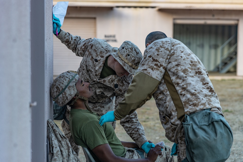 Certified to Save: 1st Med Bn. Demonstrates Combat Readiness