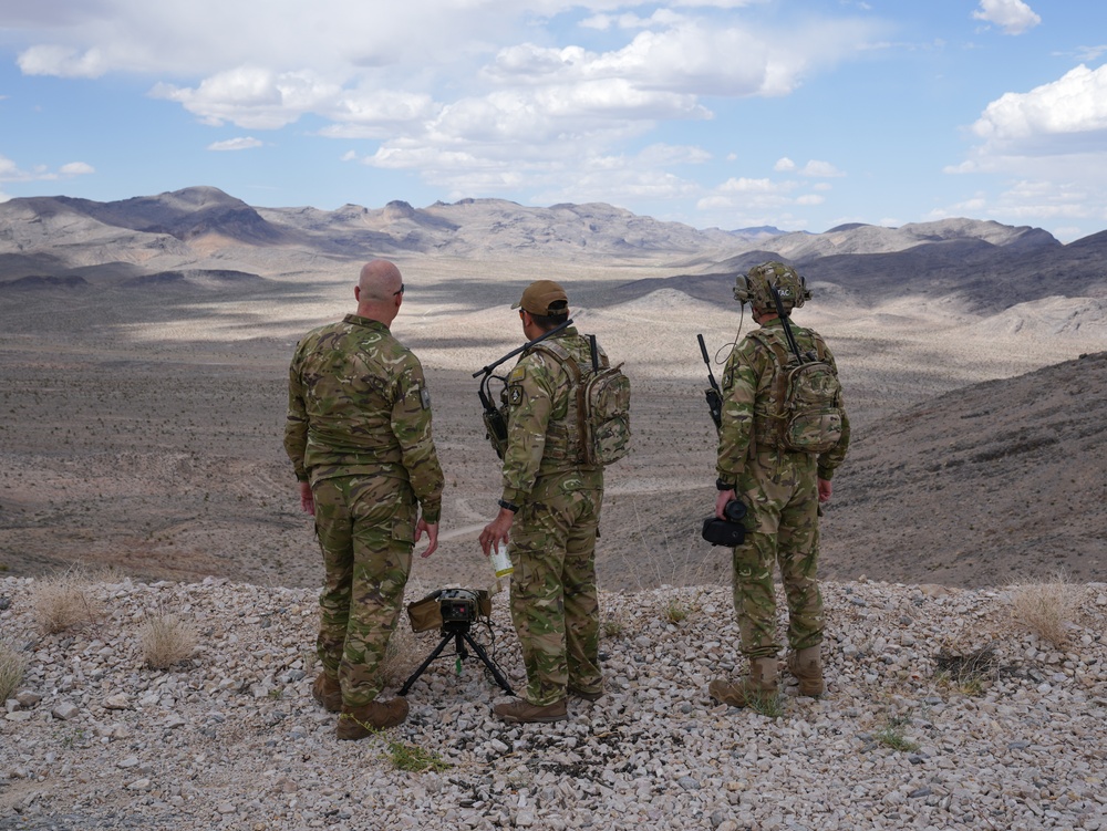 New Zealand JTACs train with 422nd Test and Evaluation Squadron TACPs