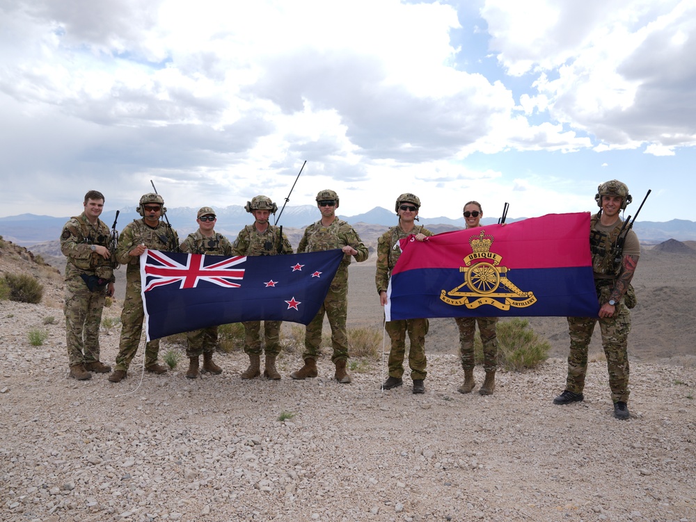 New Zealand JTACs train with 422nd Test and Evaluation Squadron TACPs