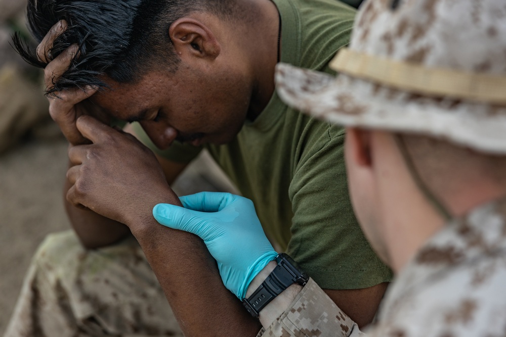 Certified to Save: 1st Med Bn. Demonstrates Combat Readiness
