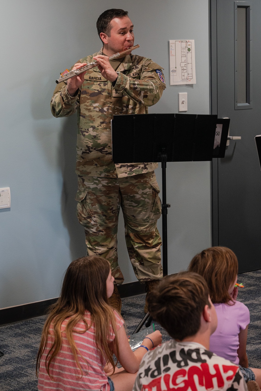 10th Mountain Division Band at STARBASE