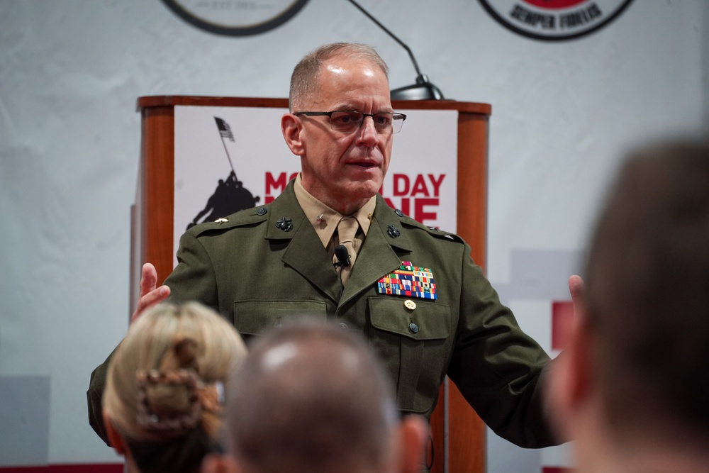 Chaplain of the Marine Corps speaks on Spiritual Fitness